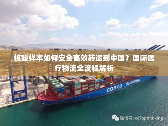 核酸样本如何安全高效转运到中国？国际医疗物流全流程解析