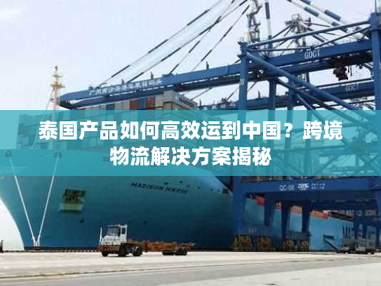 泰国产品如何高效运到中国？跨境物流解决方案揭秘