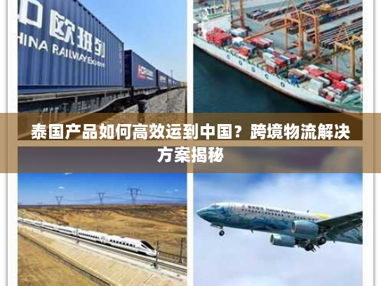 泰国产品如何高效运到中国？跨境物流解决方案揭秘
