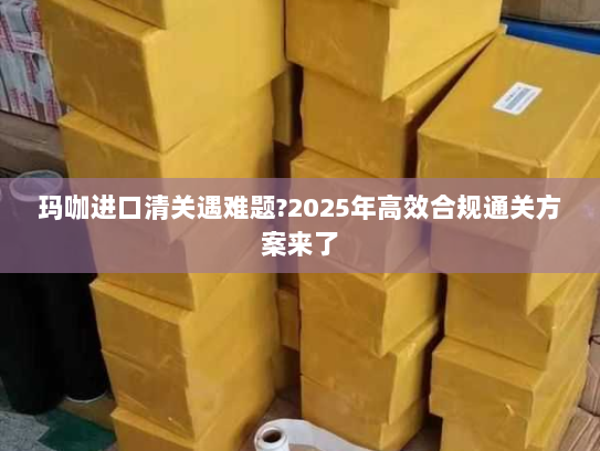 玛咖进口清关遇难题?2025年高效合规通关方案来了 玛咖进口清关遇难题?2025年高效合规通关方案来了