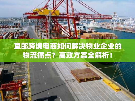 直邮跨境电商如何解决物业企业的物流痛点？高效方案全解析！