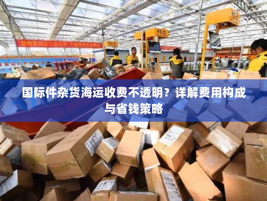 国际件杂货海运收费不透明？详解费用构成与省钱策略