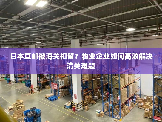 日本直邮被海关扣留？物业企业如何高效解决清关难题