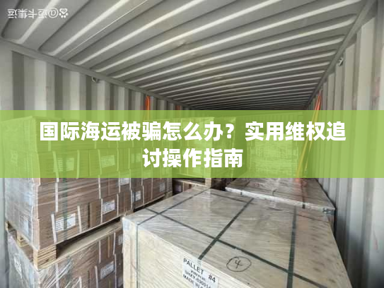 国际海运被骗怎么办？实用维权追讨操作指南
