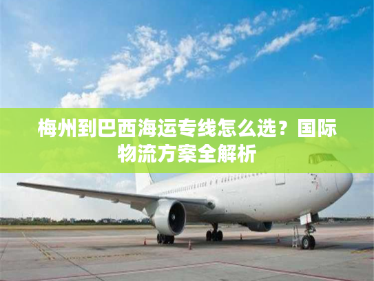 梅州到巴西海运专线怎么选？国际物流方案全解析