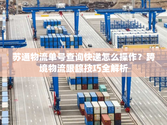 苏通物流单号查询快递怎么操作？跨境物流跟踪技巧全解析