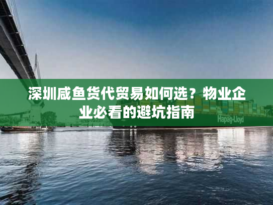 深圳咸鱼货代贸易如何选？物业企业必看的避坑指南