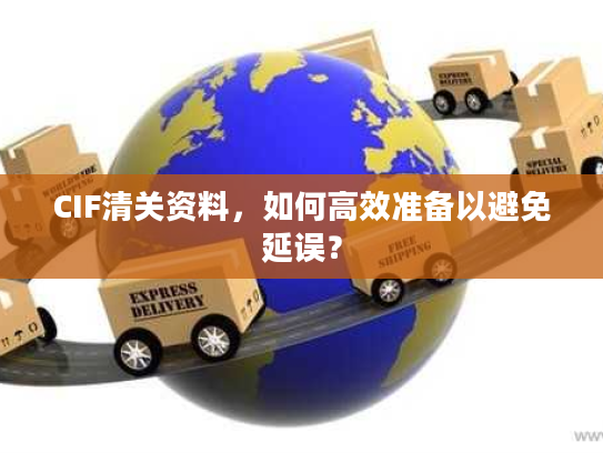 CIF清关资料，如何高效准备以避免延误？