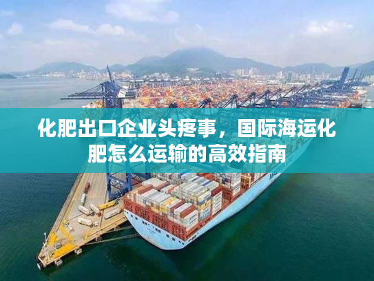 化肥出口企业头疼事，国际海运化肥怎么运输的高效指南