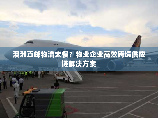 澳洲直邮物流太慢？物业企业高效跨境供应链解决方案