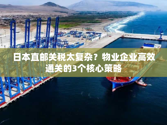 日本直邮关税太复杂?物业企业高效通关的3个核心策略 日本直邮关税太复杂?物业企业高效通关的3个核心策略