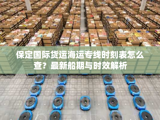 保定国际货运海运专线时刻表怎么查？最新船期与时效解析