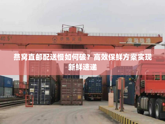 燕窝直邮配送慢如何破？高效保鲜方案实现新鲜速递