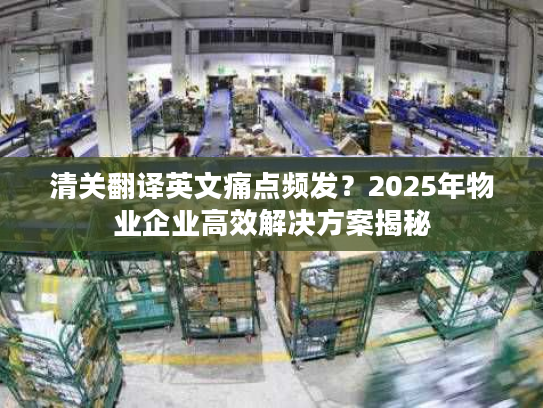 清关翻译英文痛点频发？2025年物业企业高效解决方案揭秘