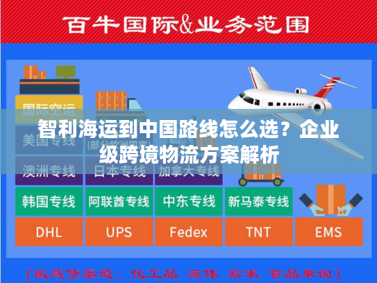 智利海运到中国路线怎么选？企业级跨境物流方案解析