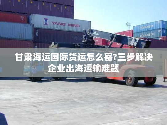 甘肃海运国际货运怎么寄?三步解决企业出海运输难题 甘肃海运国际货运怎么寄?三步解决企业出海运输难题