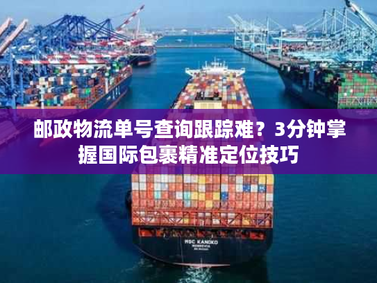 邮政物流单号查询跟踪难？3分钟掌握国际包裹精准定位技巧