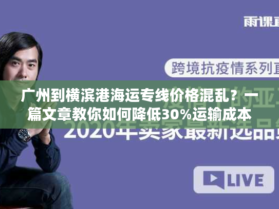 广州到横滨港海运专线价格混乱？一篇文章教你如何降低30%运输成本