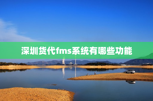 深圳货代fms系统有哪些功能