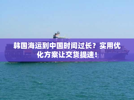 韩国海运到中国时间过长？实用优化方案让交货提速！