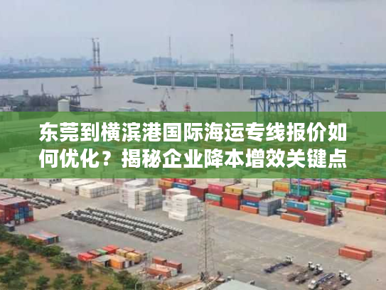 东莞到横滨港国际海运专线报价如何优化？揭秘企业降本增效关键点