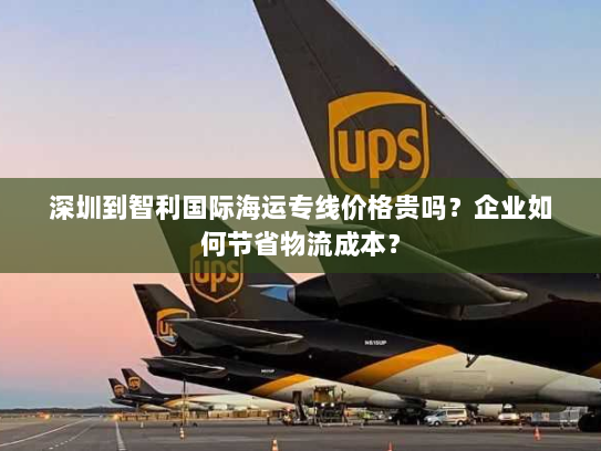 深圳到智利国际海运专线价格贵吗？企业如何节省物流成本？