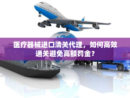 医疗器械进口清关代理，如何高效通关避免高额罚金？