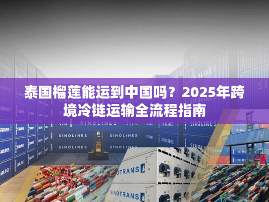 泰国榴莲能运到中国吗？2025年跨境冷链运输全流程指南