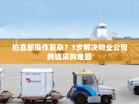 拍直邮操作复杂？3步解决物业公司跨境采购难题