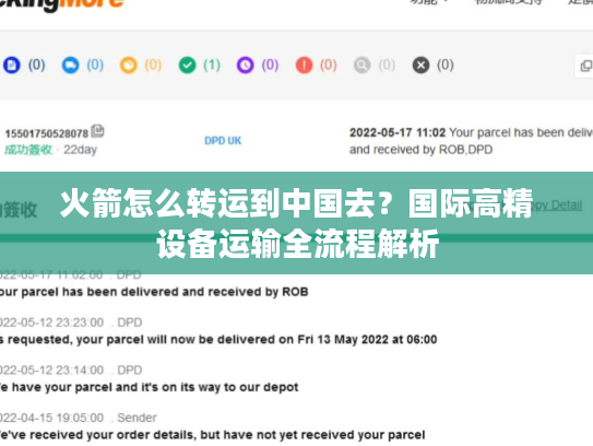 火箭怎么转运到中国去？国际高精设备运输全流程解析