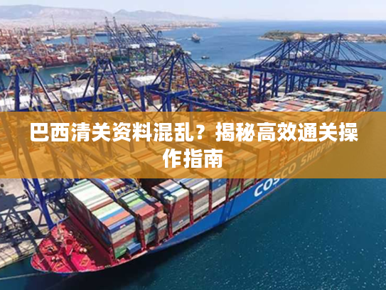 巴西清关资料混乱？揭秘高效通关操作指南