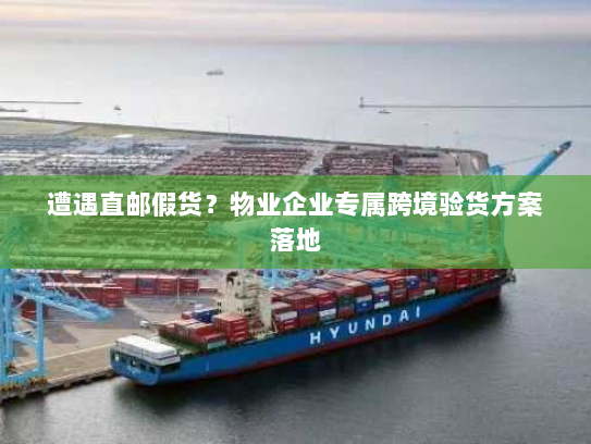 遭遇直邮假货？物业企业专属跨境验货方案落地