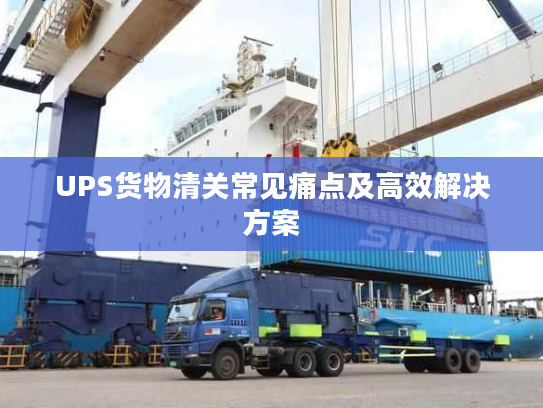 UPS货物清关常见痛点及高效解决方案