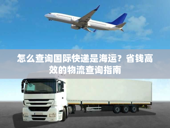 怎么查询国际快递是海运?省钱高效的物流查询指南 怎么查询国际快递是海运?省钱高效的物流查询指南