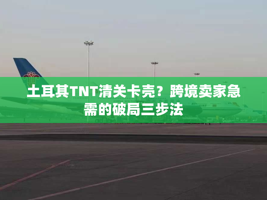 土耳其TNT清关卡壳？跨境卖家急需的破局三步法