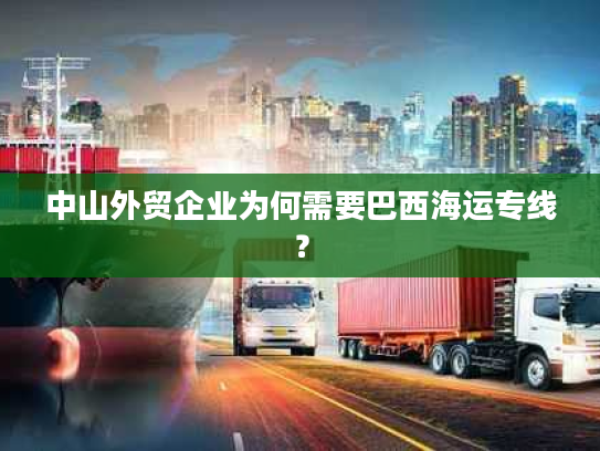 中山外贸企业为何需要巴西海运专线？