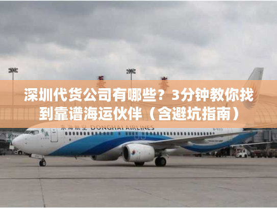 深圳代货公司有哪些？3分钟教你找到靠谱海运伙伴（含避坑指南）