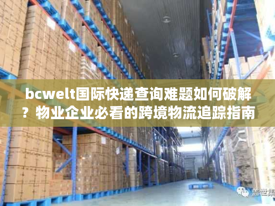 bcwelt国际快递查询难题如何破解？物业企业必看的跨境物流追踪指南