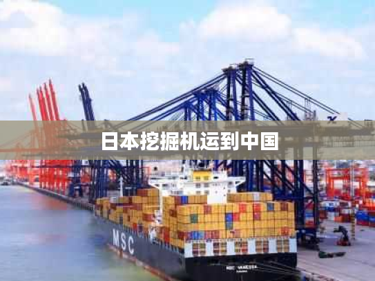 日本挖掘机运到中国