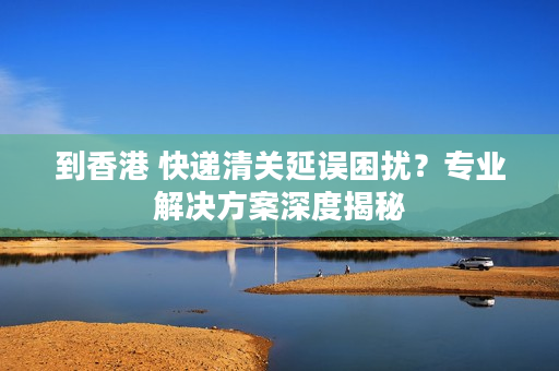 到香港 快递清关延误困扰？专业解决方案深度揭秘
