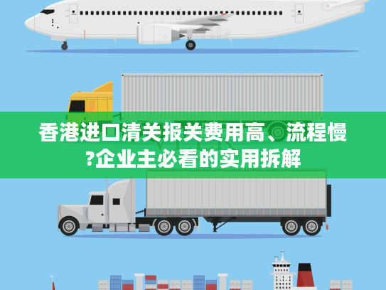 香港进口清关报关费用高、流程慢?企业主必看的实用拆解