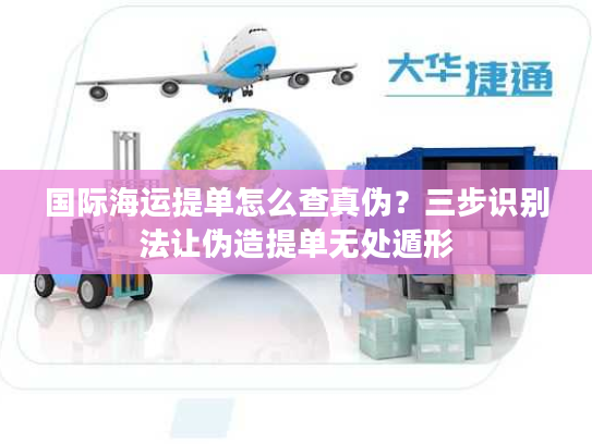 国际海运提单怎么查真伪？三步识别法让伪造提单无处遁形