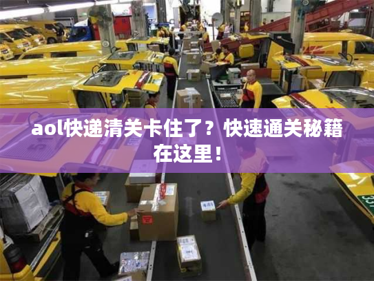 aol快递清关卡住了?快速通关秘籍在这里! aol快递清关卡住了?快速通关秘籍在这里!