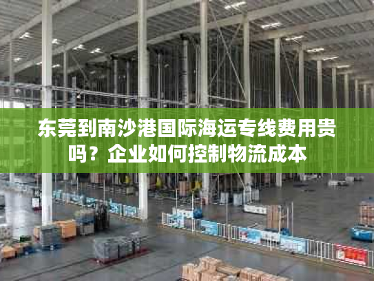 东莞到南沙港国际海运专线费用贵吗？企业如何控制物流成本