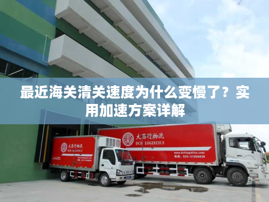 最近海关清关速度为什么变慢了？实用加速方案详解
