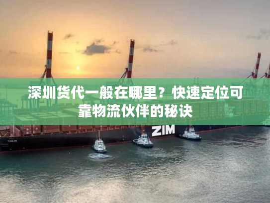 深圳货代一般在哪里？快速定位可靠物流伙伴的秘诀