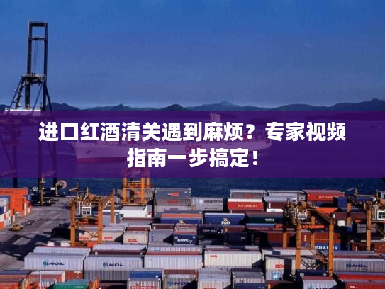进口红酒清关遇到麻烦？专家视频指南一步搞定！