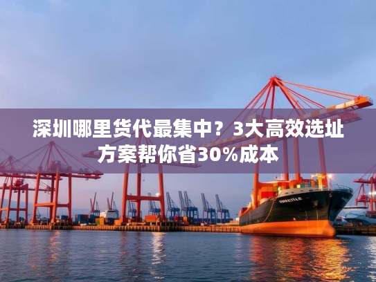 深圳哪里货代最集中？3大高效选址方案帮你省30%成本