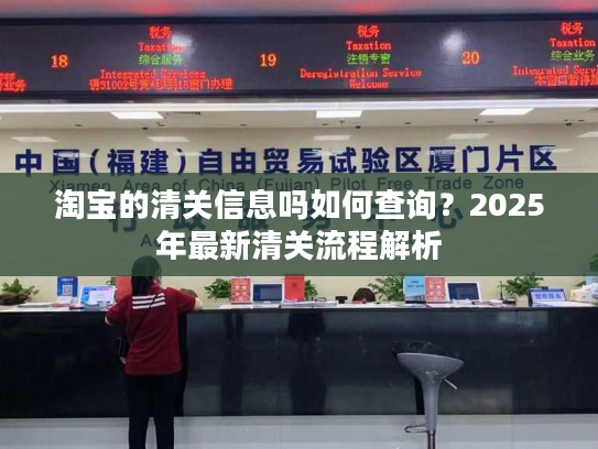 淘宝的清关信息吗如何查询？2025年最新清关流程解析