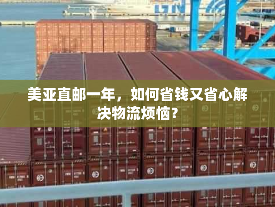 美亚直邮一年，如何省钱又省心解决物流烦恼？